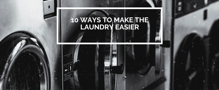 10 ways to make the laundry easier