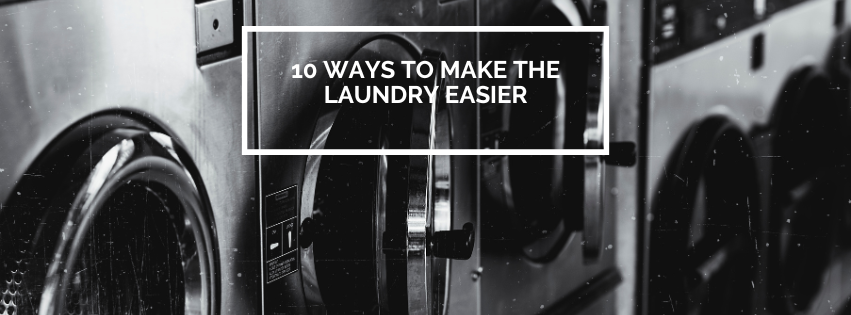 10 ways to make the laundry easier