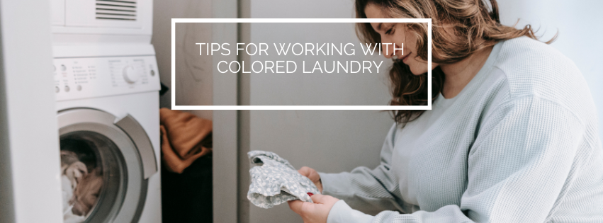 Tips for Working with Colored Laundry